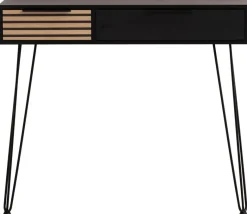 Konsolentisch Hank schwarz matt B/H/T: ca. 103,7x88,4x32,05 cm