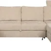 Kopfstütze Sara U beige Microfaser B/H/T: ca. 50x22x13 cm