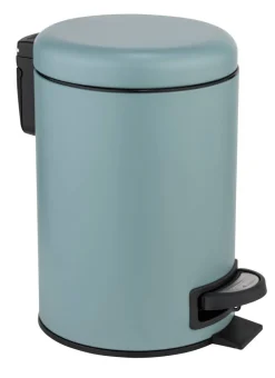 Kosmetikeimer blaugrau Edelstahl ca. 3 l