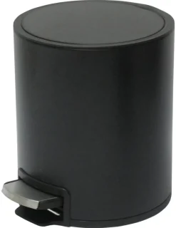 Kosmetikeimer schwarz Metall ca. 3 l