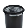 Kosmetikeimer weiß Edelstahl ca. 3 l