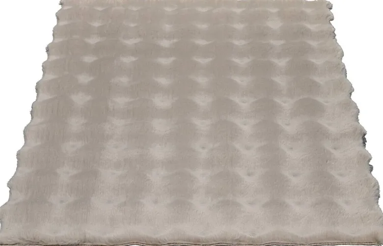 Kunstfell Big Bubble taupe B/L: ca. 80x150 cm