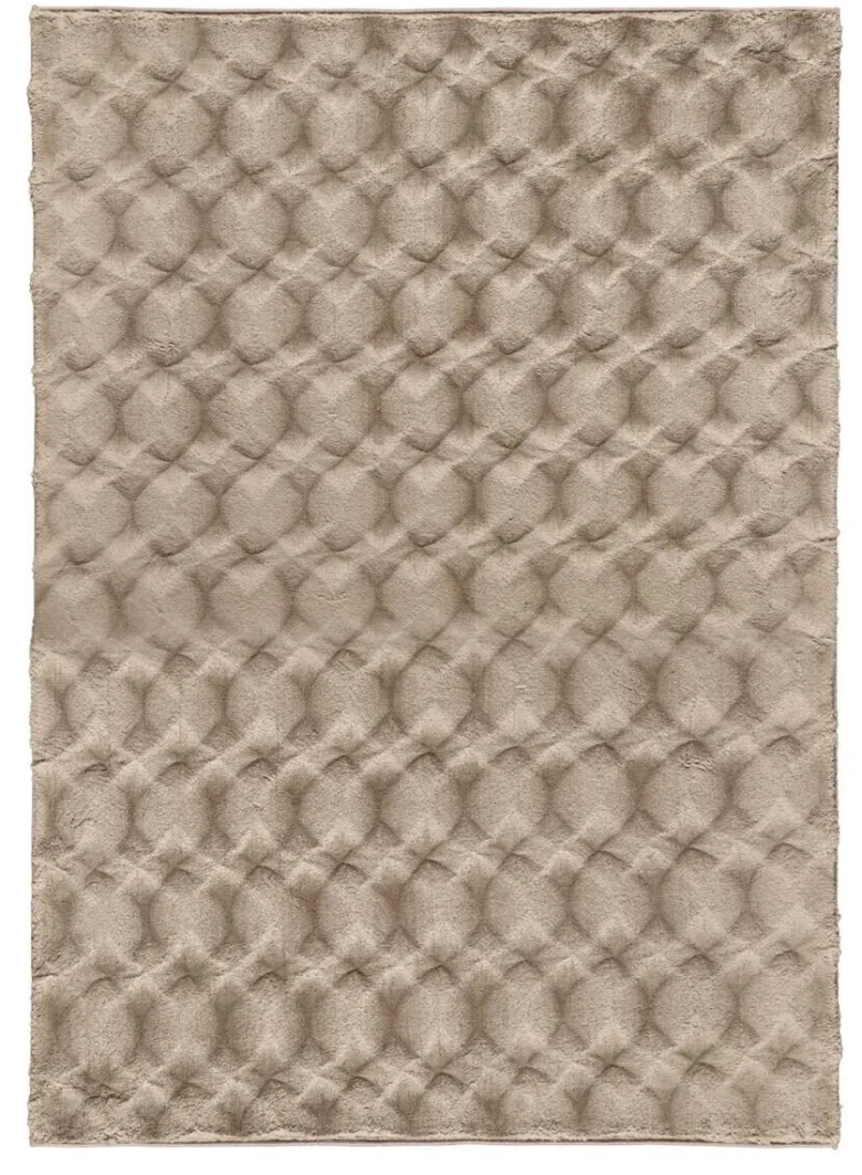 Kunstfell Diamond sand B/L: ca. 160x230 cm