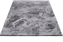 Kunstfell Maya Silbergrau B/L: ca. 60x100 cm