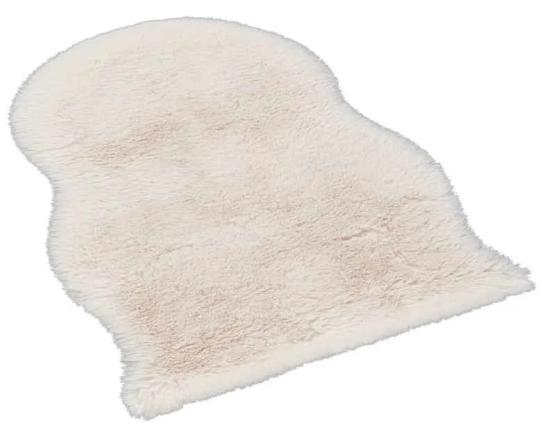 Kunstfell Mick beige B/L: ca. 55x80 cm