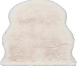 Kunstfell Mick beige B/L: ca. 55x80 cm