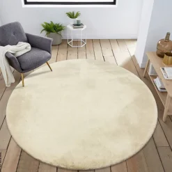 Kunstfell Moyo natur D: ca. 160 cm