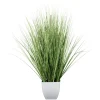 Kunstpflanze Deko-Gras grün Kunststoff H: ca. 77 cm