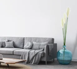 Kunstpflanze Pampasgras creme Kunststoff