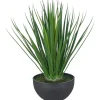Kunstpflanze Yucca-Gloriosa schwarz Kunststoff H: ca. 48 cm