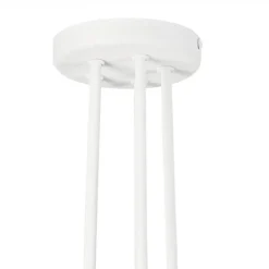 Lamkur Deckenleuchte Domino weiß Stahl H/L: ca. 40x59 cm E27 5 Brennstellen