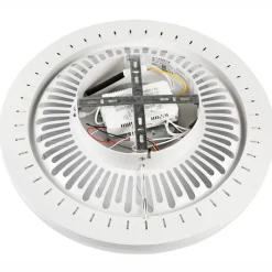 Lamkur LED-Deckenventilator FALCO 49908 schwarz weiß H/L: ca. 17x50 cm max. 40 W