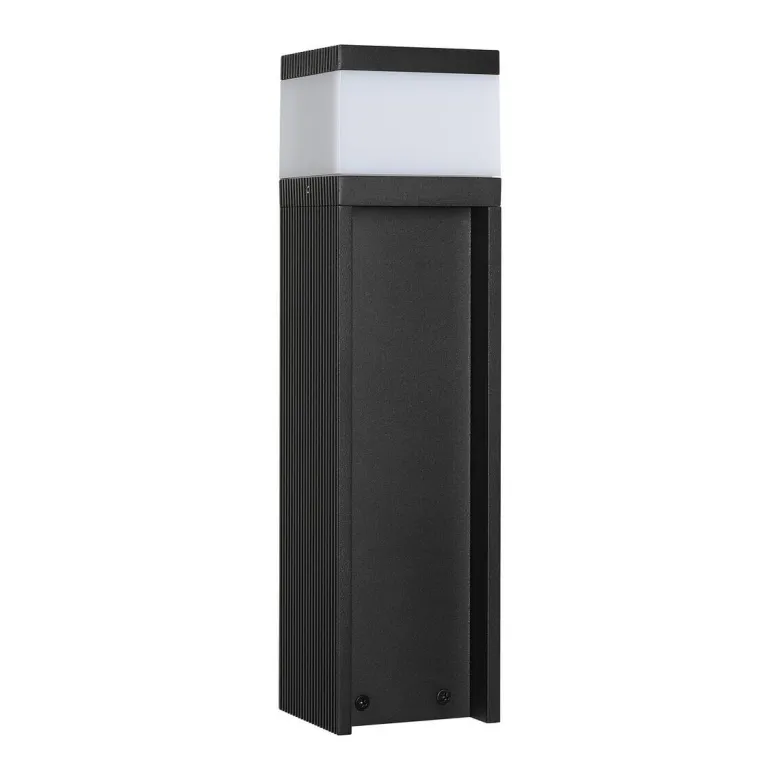 Lamkur Wandleuchte schwarz Stahl B/H/L: ca. 8x30x8 cm G9 1 Brennstellen