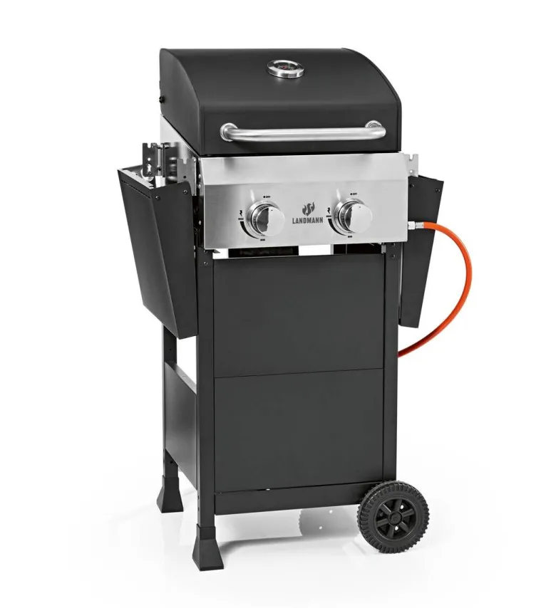 Landmann Gasgrill 2.0 Stahl B/H/L: ca. 55x104x104 cm