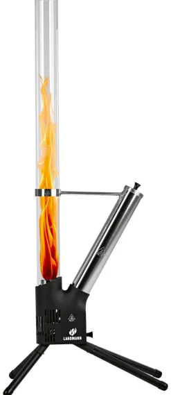 Landmann Pellet-Fackel Glas B/H/L: ca. 33x12,5x106 cm