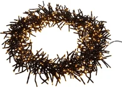 LED-Cluster-Lichterkette warmweiß Kunststoff L: ca. 5600 cm