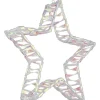 LED-Dekostern klar weiß B/H/L: ca. 7x39x37 cm