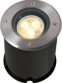 LED-Einbauleuchten 4043150 stahlfarbig B/H/T: ca. 12,5x14,5x12,5 cm