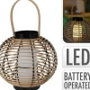 LED-Laterne Polypropylen B/H/L: ca. 27x25x20 cm