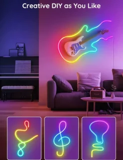 LED-Streifen mehrfarbig