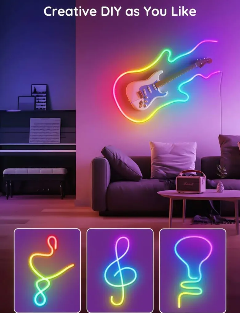 LED-Streifen mehrfarbig