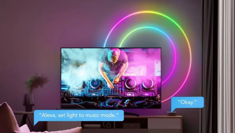 LED-Streifen mehrfarbig