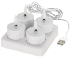 LED-Teelicht weiß D: ca. 4 cm