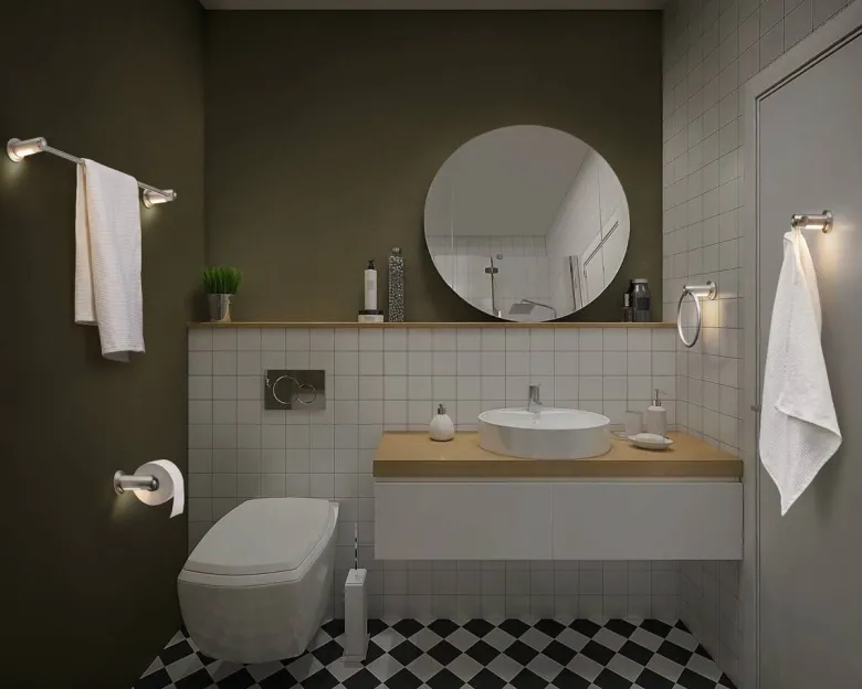 LED-Toilettenpapierhalter silber Kunststoff B/H/L: ca. 6,7x11,1x18 cm