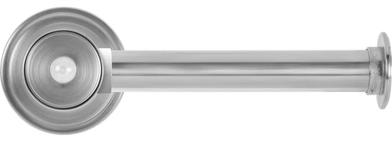 LED-Toilettenpapierhalter silber Kunststoff B/H/L: ca. 6,7x11,1x18 cm