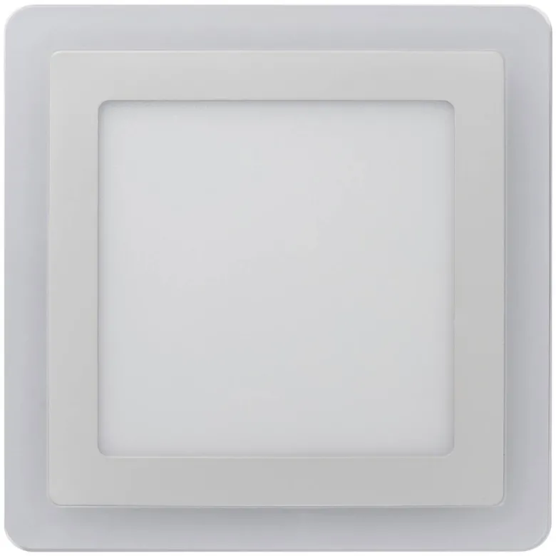 LEDVANCE LED-Wand-/Deckenleuchte 260535 weiß Aluminium Kunststoff B/H/L: ca. 19,8x3,8x19,8 cm