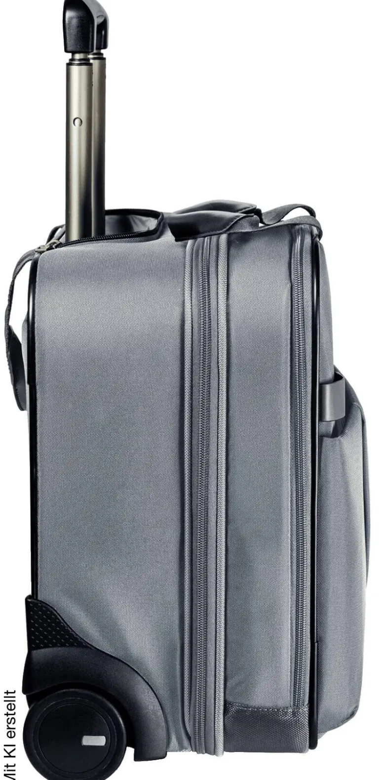 Leitz Trolley silber Polyester B/H/L: ca. 23x37x43 cm