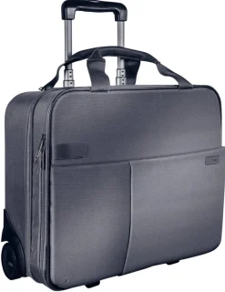 Leitz Trolley silber Polyester B/H/L: ca. 23x37x43 cm