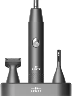 LENTZ Haarschneider 74313 schwarz Kunststoff B/H/L: ca. 13x18x5,8 cm