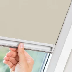 LICHTBLICK Dachfensterrollo Skylight VD creme B/L: ca. 97,3x94 cm