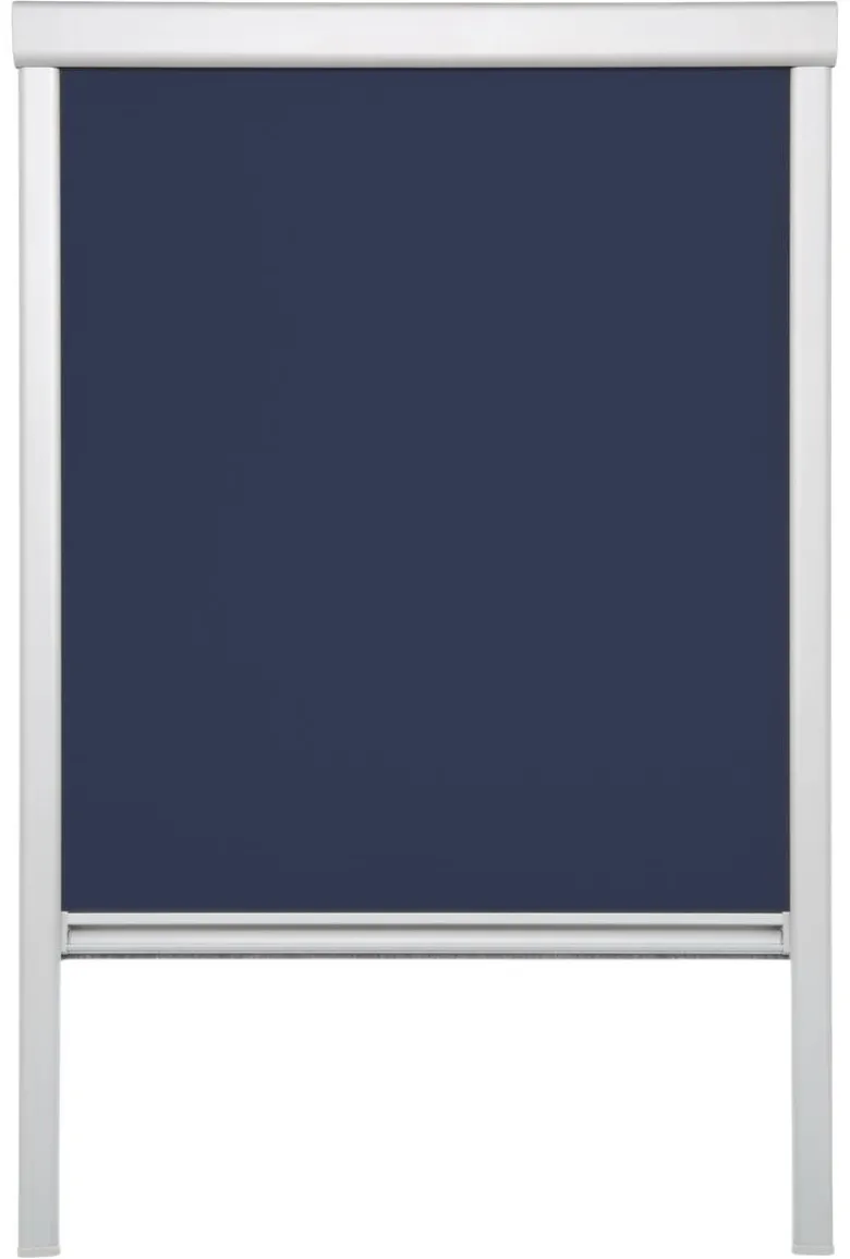 LICHTBLICK Dachfensterrollo Skylight VD blau B/L: ca. 97,3x94 cm