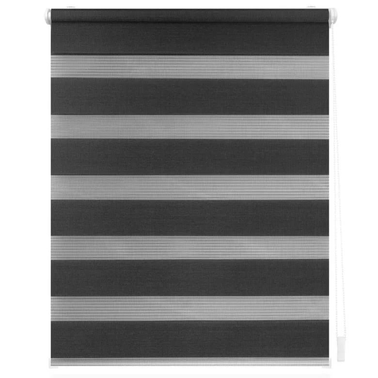 LICHTBLICK Doppelrollo Duo anthrazit B/L: ca. 55x150 cm