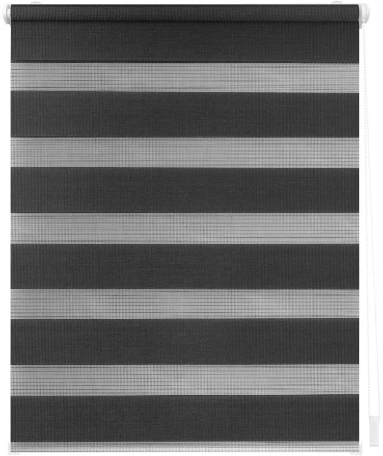 LICHTBLICK Doppelrollo Duo anthrazit B/L: ca. 75x150 cm