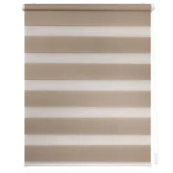 LICHTBLICK Doppelrollo Duo taupe B/L: ca. 45x150 cm