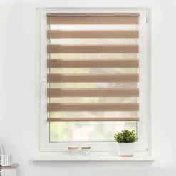 LICHTBLICK Doppelrollo Duo taupe B/L: ca. 60x150 cm