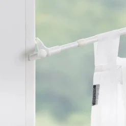 LICHTBLICK Klemmstange Easy weiß Metall ausziehbar von ca. 30 bis 40 cm 1.0 Läufe