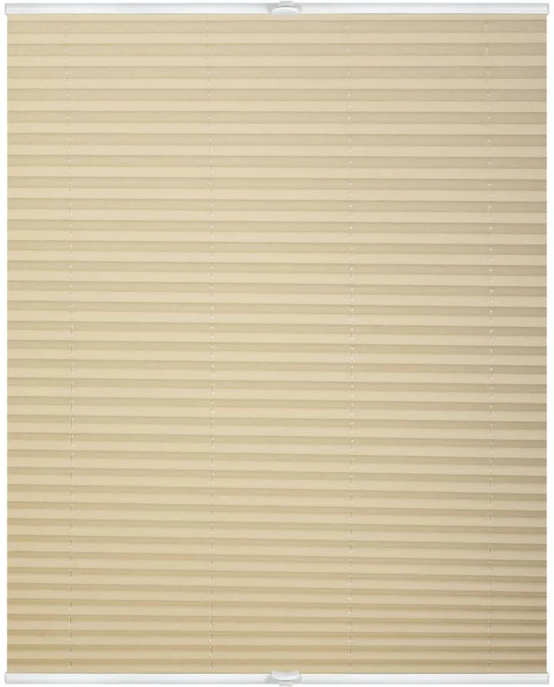 LICHTBLICK Spannplissee creme B/L: ca. 85x130 cm