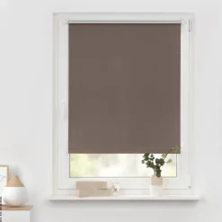 LICHTBLICK Thermo Klebe-/Klemmrollo Verdunklungsqualität anthrazit B/L: ca. 70x220 cm
