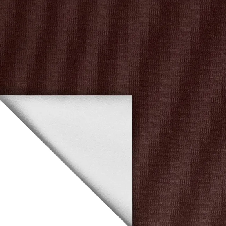 LICHTBLICK Thermo Klebe-/Klemmrollo Verdunklungsqualität braun B/L: ca. 80x150 cm