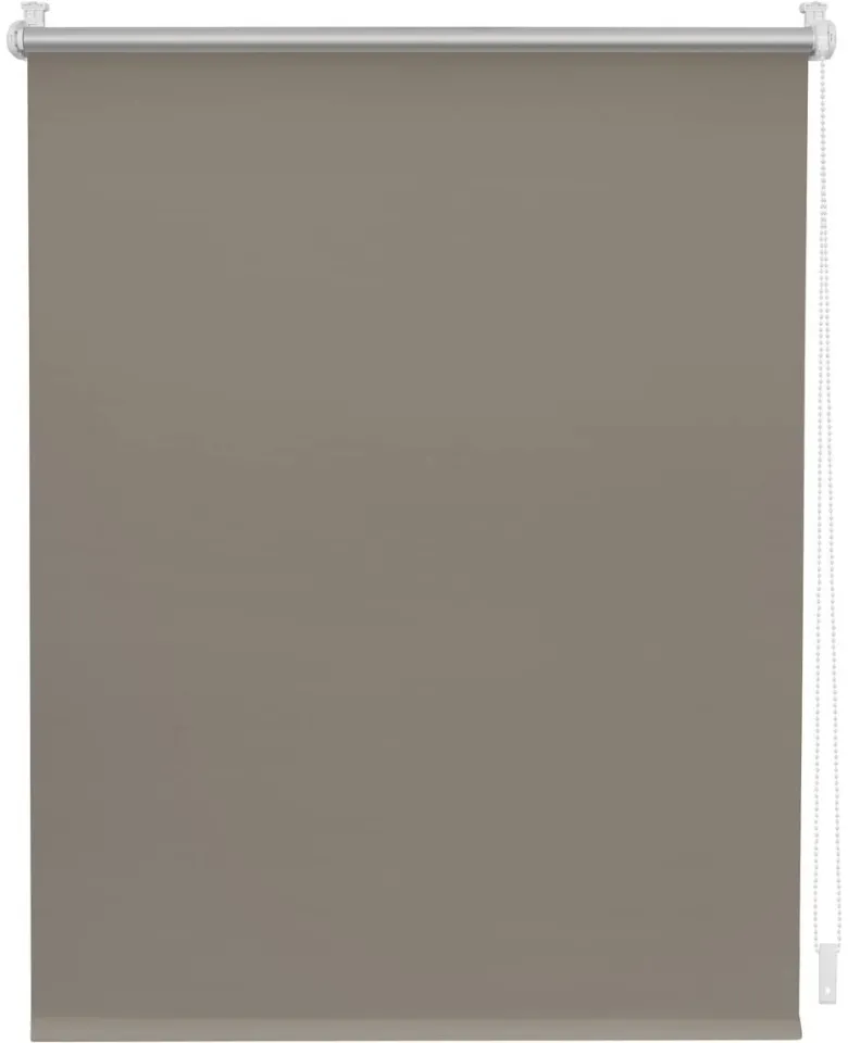 LICHTBLICK Thermo Klebe-/Klemmrollo Verdunklungsqualität taupe B/L: ca. 40x150 cm