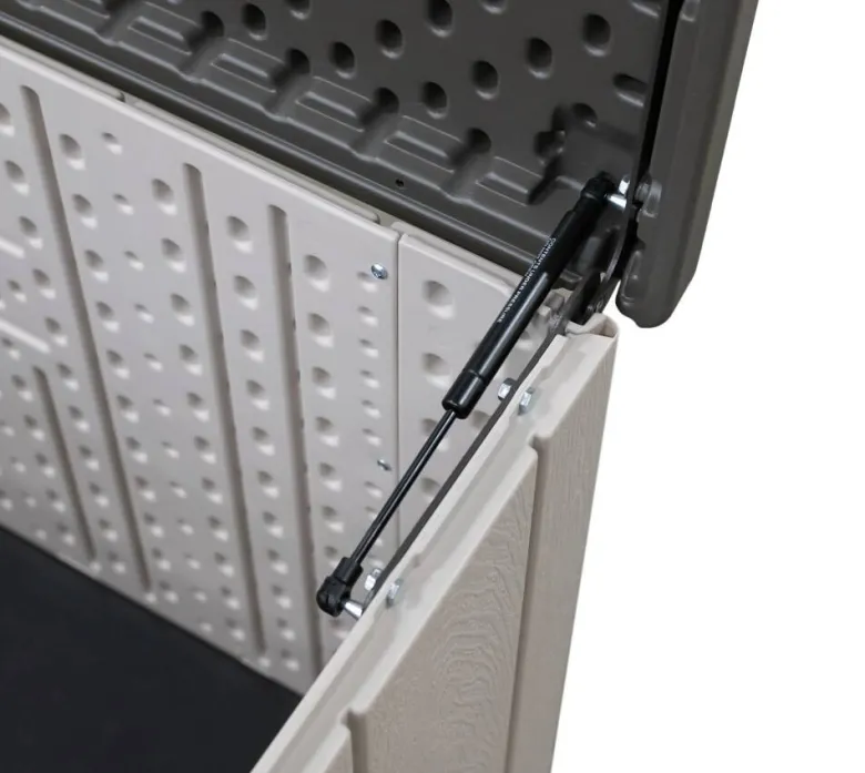 Lifetime Kissenbox 570l Lichtgrau Kunststoff B/H/L: ca. 151x70x72 cm
