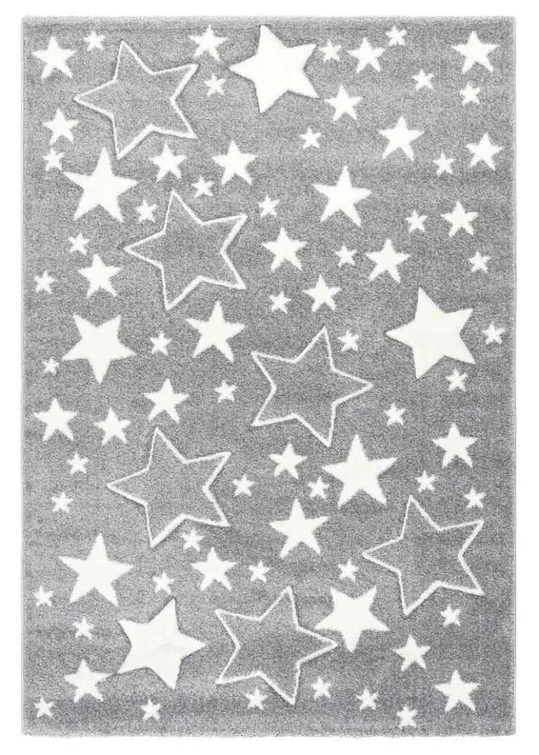 360Living Teppich Tamworth silber B/L: ca. 120x170 cm