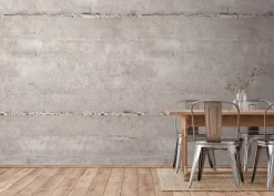 Livingwalls Fototapete Betonoptik grau creme B/L: ca. 280x159 cm