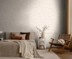 Livingwalls Fototapete Floral rosa creme B/L: ca. 280x159 cm