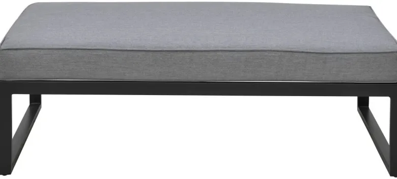 Loungeset Bilbao schwarz Stahl