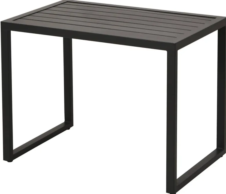 Loungeset Bilbao schwarz Stahl